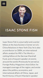 Mobile Screenshot of isaacstonefish.com